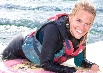 yoga SUP samsø windsurfing mindfulness meditation aktiv ferie familie kajak